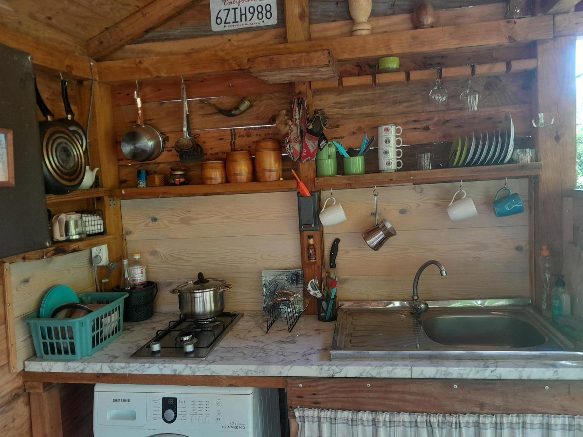 מרטווילי Tiny Houses Genacvale חדר תמונה